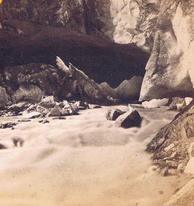 grotte de l'arveiron vers 1865