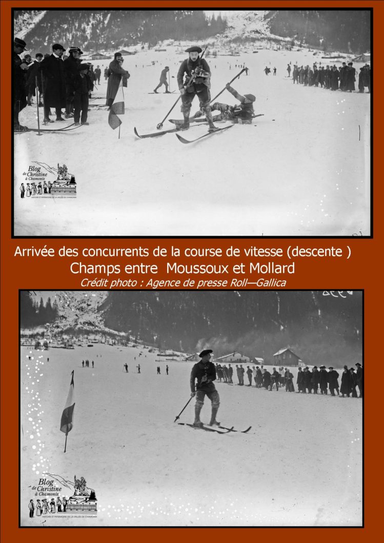La première compétition de skis à Chamonix | Histoire et patrimoine de la Vallée de Chamonix
